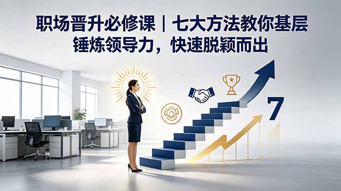 付费文章：职场晋升必修课｜七大方法教你基层锤炼领导力，快速脱颖而出-代码㊙️阁