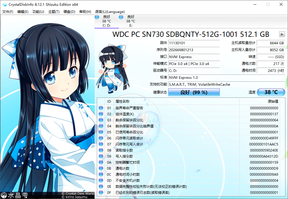 CrystalDiskInfo v9.9.1绿色版-代码㊙️阁
