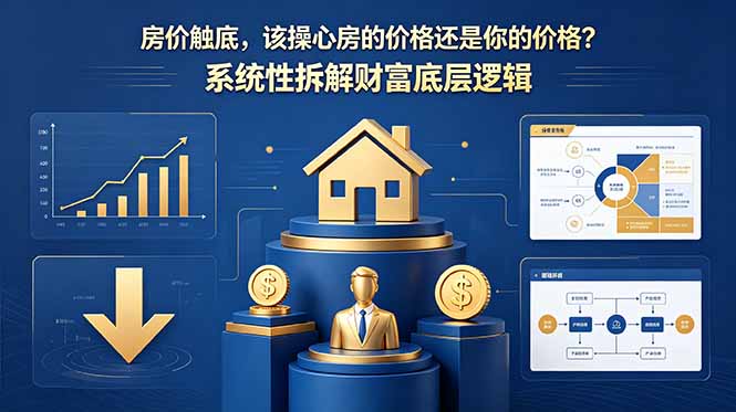 付费文章：房价触底，该操心房的价格还是你的价格？系统性拆解财富底层逻辑-代码㊙️阁