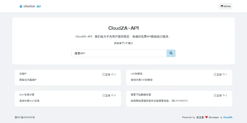 CloudZA(开源API接口管理系统源码)-代码㊙️阁