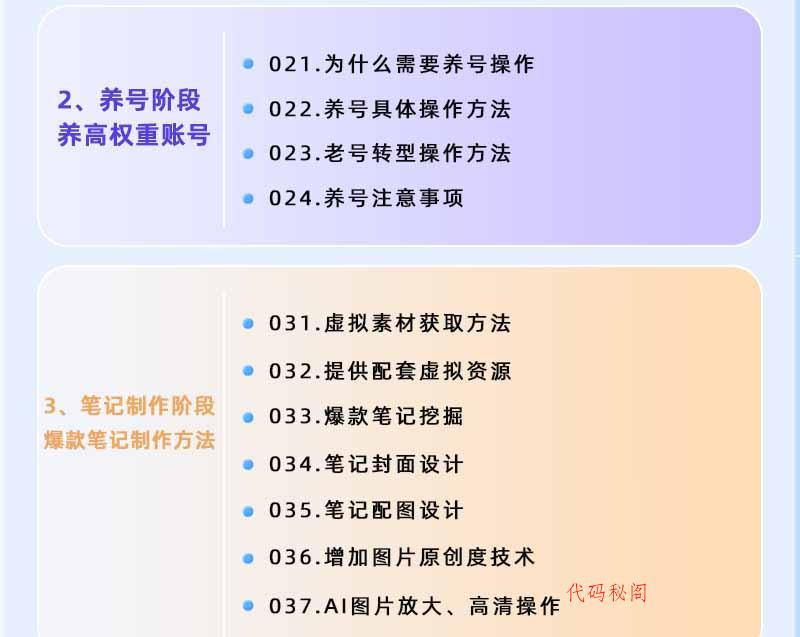 图片[2]-小红书虚拟项目特训班9.0，全面拥抱AI，批量产出原创PPT货源，单品/单店纯利润几万到几十W-代码㊙️阁