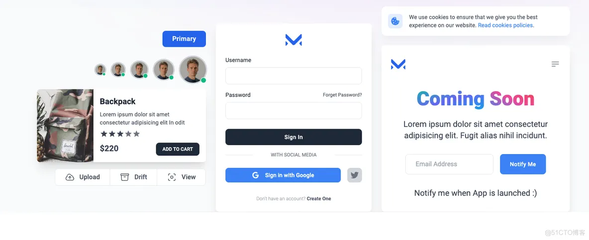 Meraki UI(基于Tailwind CSS构建的开源前端组件库)-代码㊙️阁
