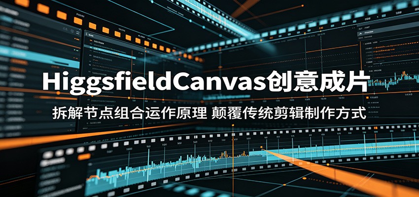 HiggsfieldCanvas创意成片：拆解节点组合运作原理，颠覆传统剪辑制作方式-代码㊙️阁