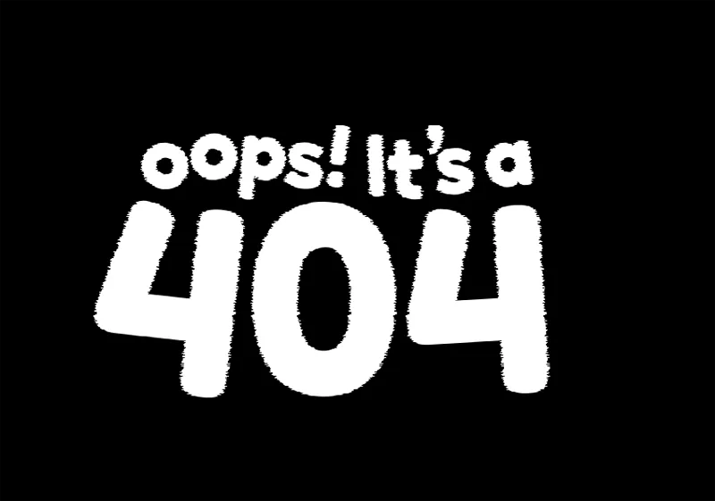 文字抖动动画特效404错误页面HTML源码-代码㊙️阁