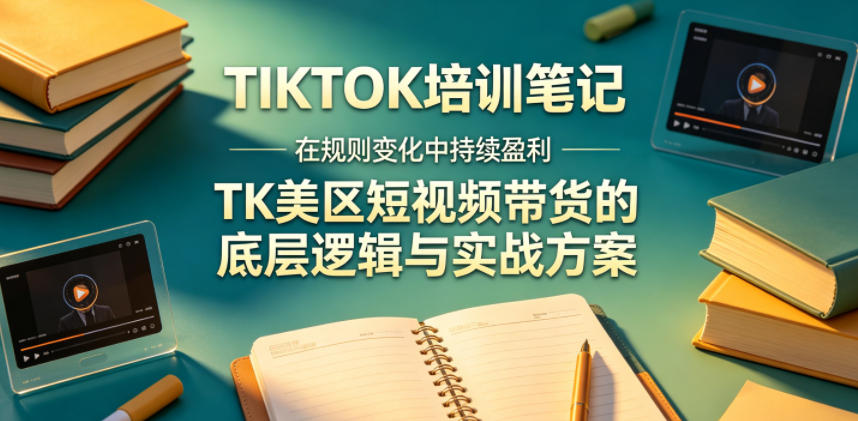 视界跨境TIKTOK4月17培训笔记，在规则变化中持续盈利，TK美区短视频带货的底层逻辑与实战方案【文档】-代码㊙️阁