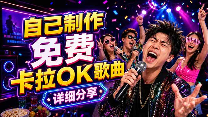 免费卡拉OK歌曲制作全攻略：音轨分离字幕制作，零基础快速做出专业K歌视频-代码㊙️阁
