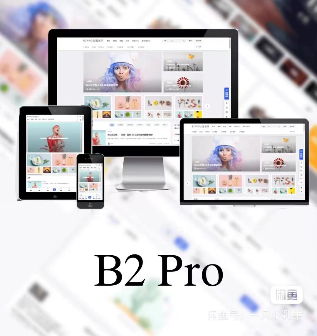 最新版7B2 PRO主题5.4.2 免授权开心版源码-代码㊙️阁