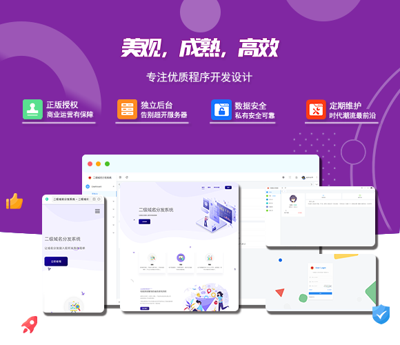 2024最新版守约者二级域名分发系统-代码㊙️阁